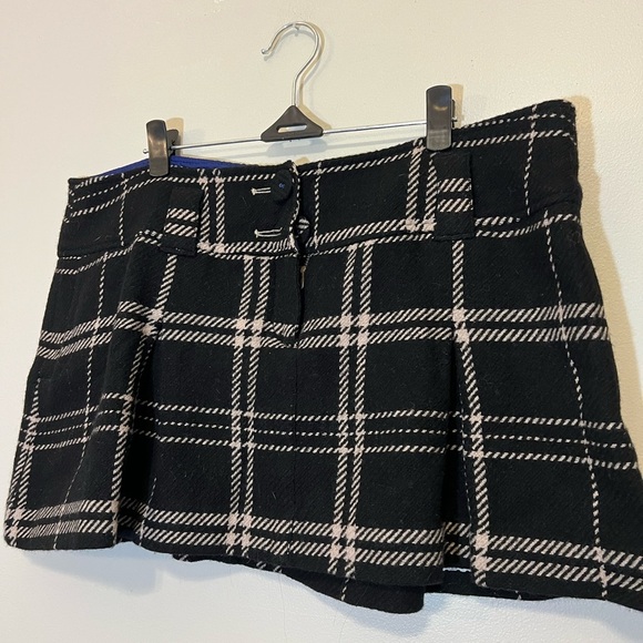 Y2K - Wool Mini Skirt “American Eagle” - Size 14 - Picture 1 of 7